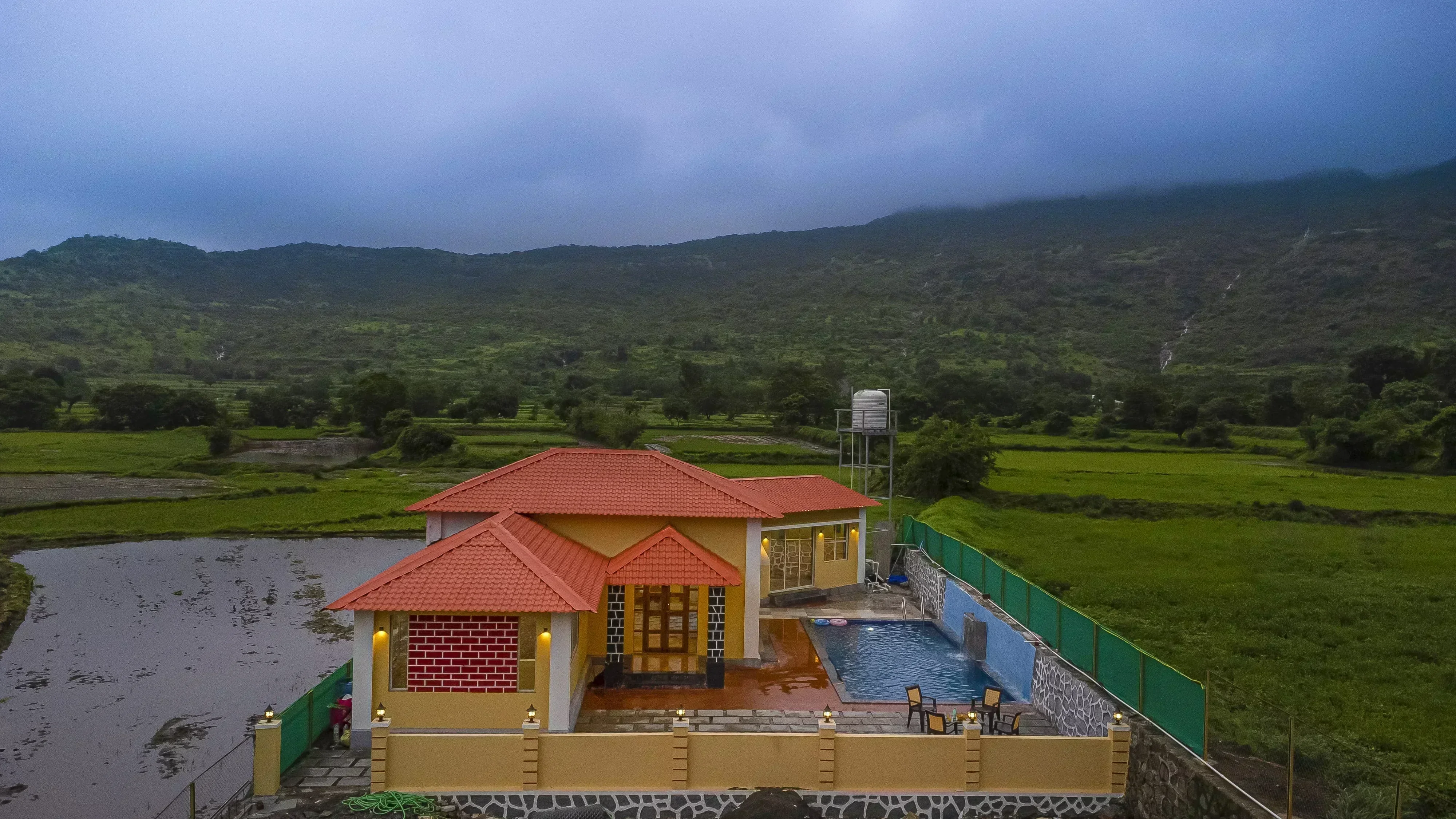 3bhk private swimming pool Fully furnished villa - Image 2