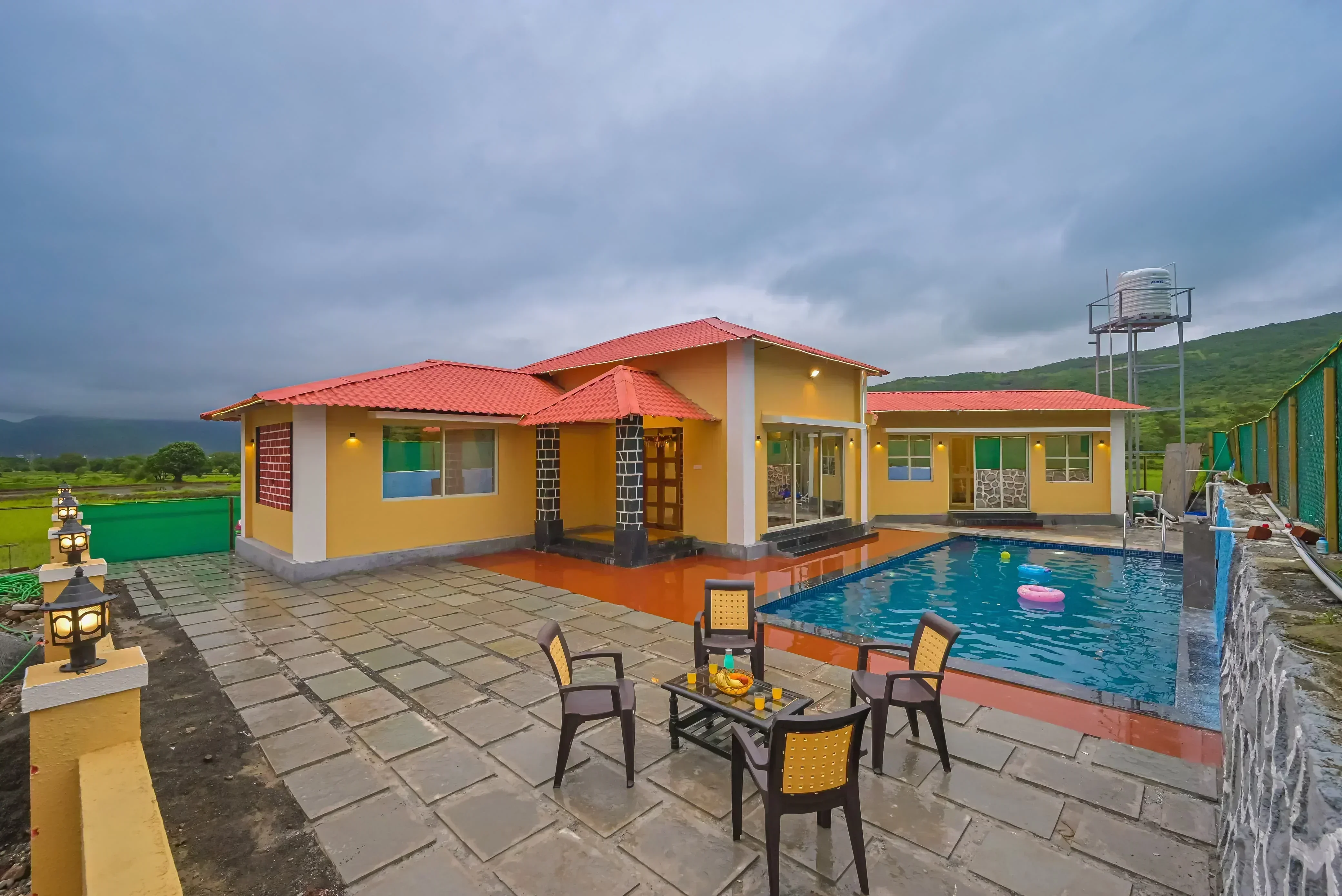 3bhk private swimming pool Fully furnished villa - Image 3
