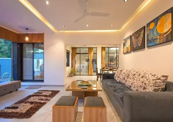 5BHK Honey Gold Villa with Private Pool & AC Rooms - Image 4