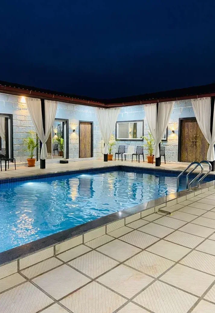 5BHK Tranquil Cottage with Private Pool & Mountain Views - Image 5