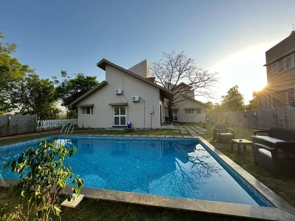 The Twin Villas– 4BHK Private Pool Villa in Karjat - Image 2