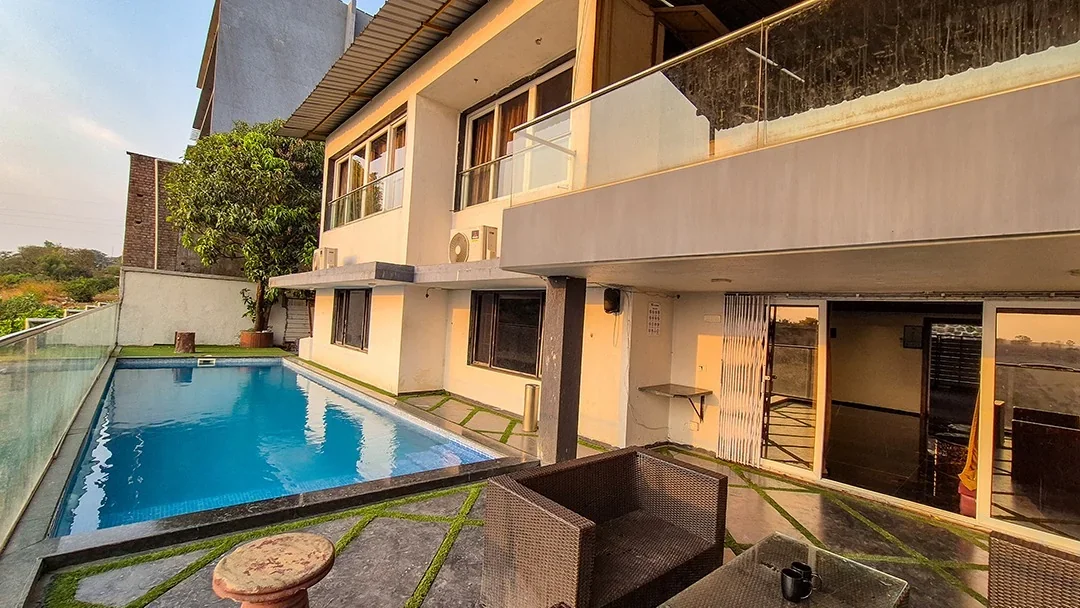 Sky Play Villa – 5 BHK | Private Pool & Valley View