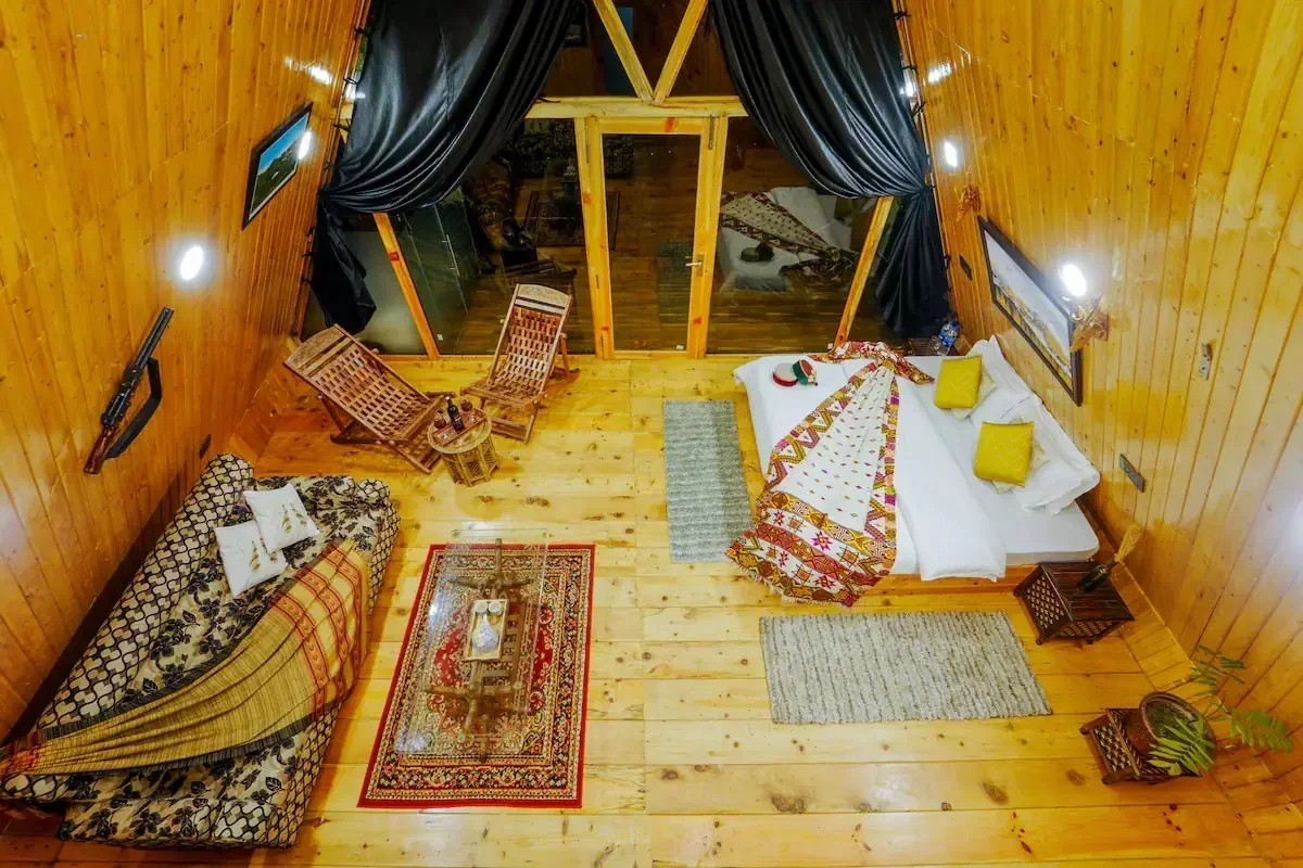 Himalayan Manor House – A-Frame Retreat with Jacuzzi | Sainj Valley - Image 5