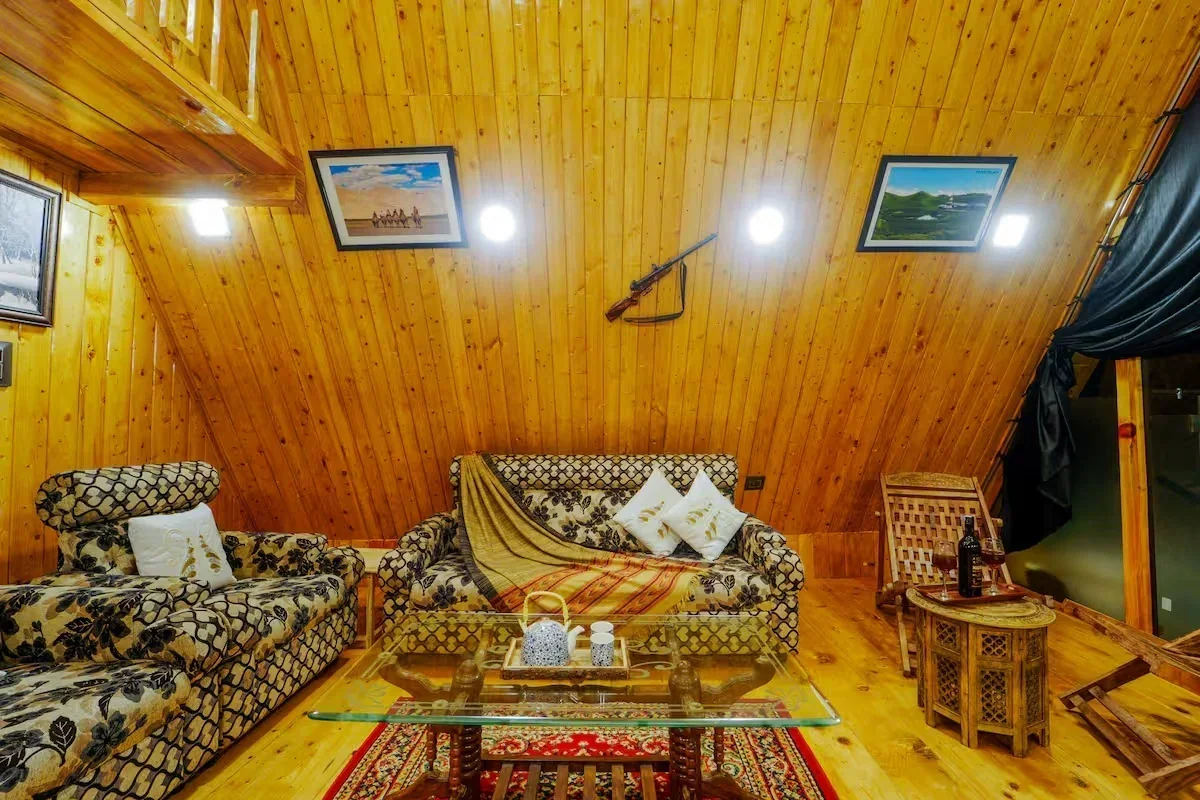 Himalayan Manor House – A-Frame Retreat with Jacuzzi | Sainj Valley - Image 4