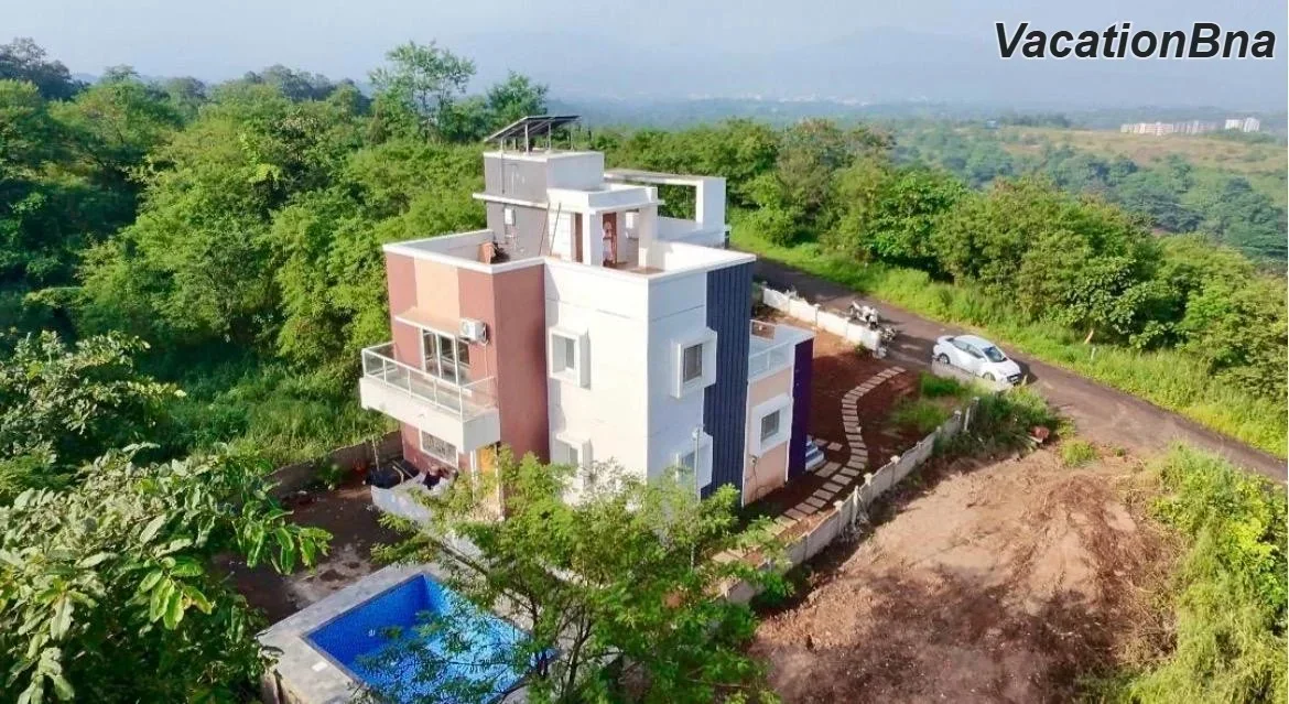 Krushnai Akshay Villa – 3BHK Private Bungalow in Neral with pool - Image 2