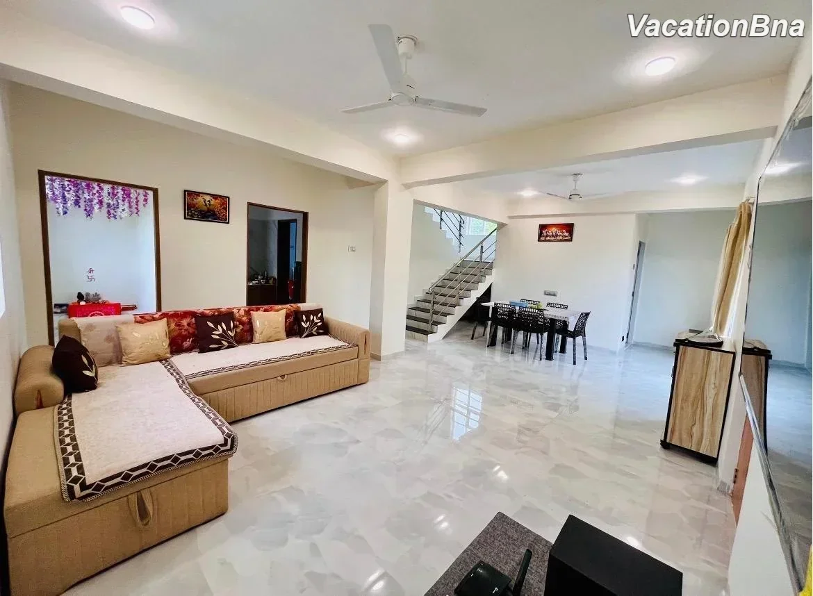 Krushnai Akshay Villa – 3BHK Private Bungalow in Neral with pool - Image 3