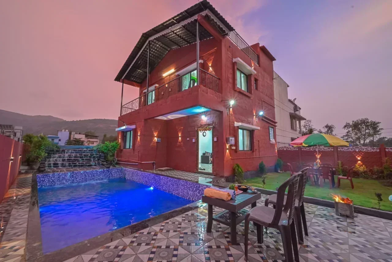 NEW SCARLET VILLA , LONAVALA Luxury 3BHK & 4BHK Villas with Private Pool