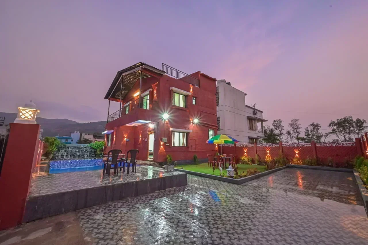 NEW SCARLET VILLA , LONAVALA Luxury 3BHK & 4BHK Villas with Private Pool - Image 2
