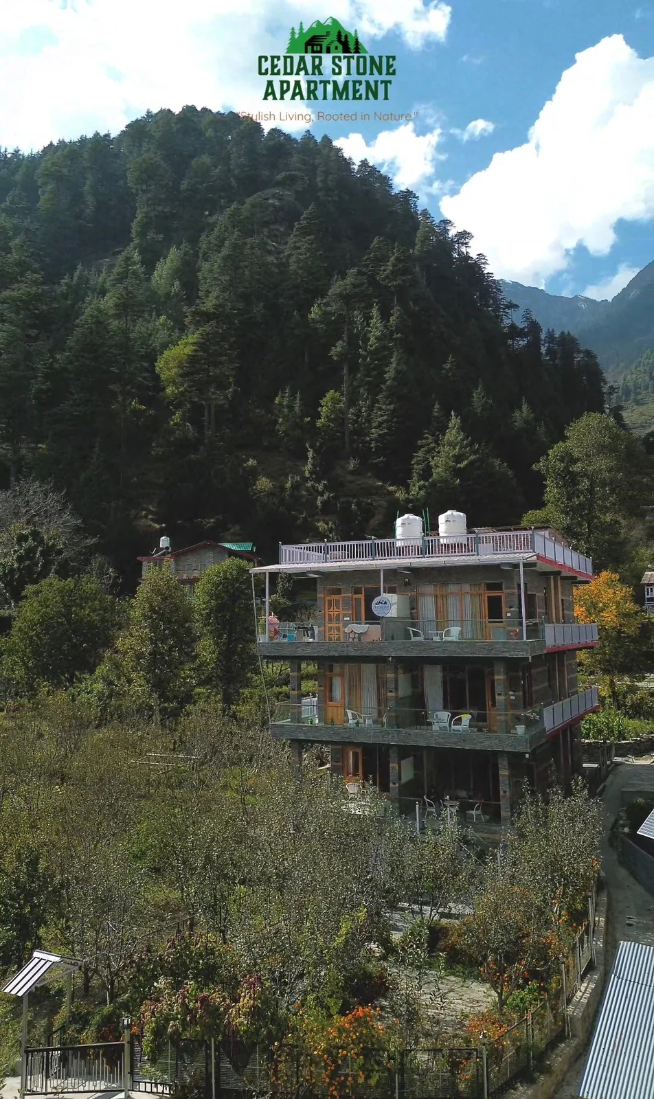 The Cedar Stone Apartments, Manali