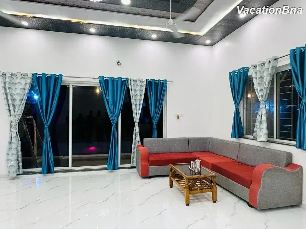Vrundavan Villa – Luxury 3BHK Private Pool Stay in Nature - Image 2